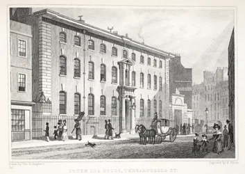 South Sea House, Threadneedle Street, from 