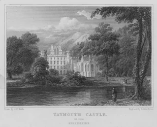 Taymouth Castle, 2nd View, Perthshire