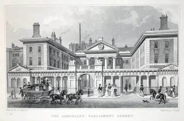 The Admiralty, Parliament Street, from 