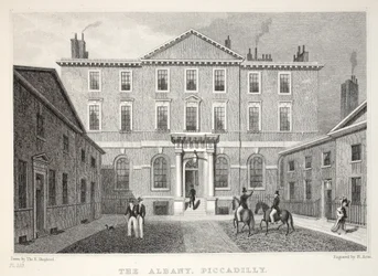 The Albany, Piccadilly, from 