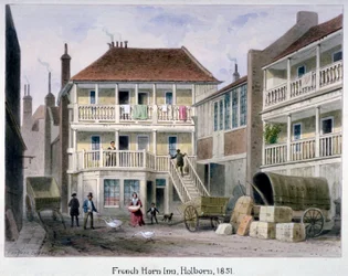 The French Horn Inn, Holborn, London
