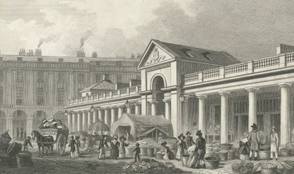 The N.W. Facade of the New Covent Garden Market