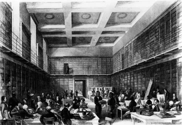 The Sixth Reading Room of The British Museum, published in 