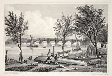 Vauxhall Bridge from Millbank