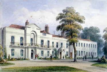 View of Brompton Lodge, Kensington, London