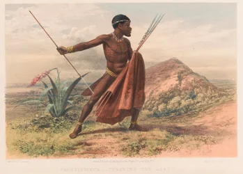 Xhosa Warrior, 8th Cape Frontier War