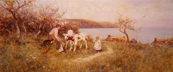 Feeding the Calves