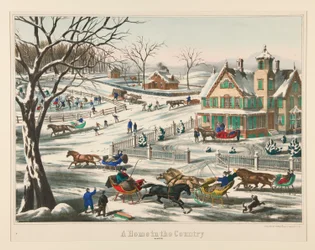 A Home in the Country, Winter