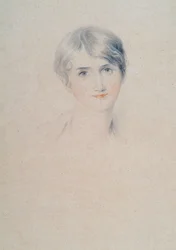 Portrait of Miss Bloxham, c.1800-10