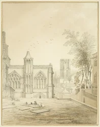 East end of St Mary Redcliffe, showing Temple Church