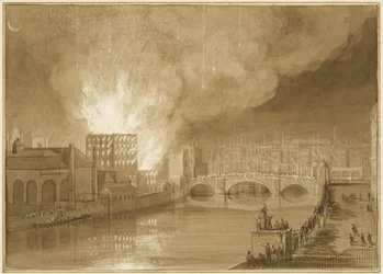 Fire at the Old Sugar House, Tucker Street