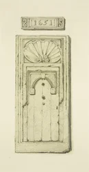 Half of the Great Doorway to the Lamb Inn, West Street