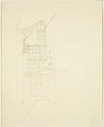 Looking into the Pithay from Wine Street
