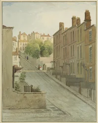 Montague Street and houses on Kingsdown