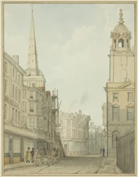 Part of Corn Street and Wine Street