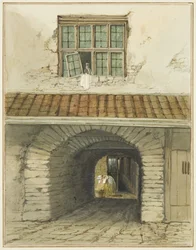 Passage Archway off Marsh Street behind House