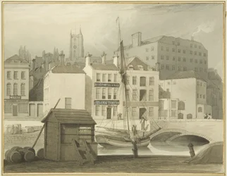 The Stone Bridge at the Head of Quay (St Giles