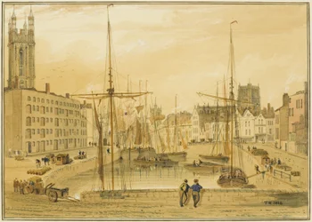 View from the Stone Bridge, Head of Quay (St Giles