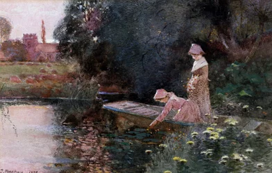 Picking Water Lilies