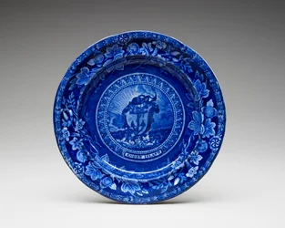 Plate, c. 1826-1835