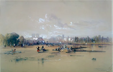 Notre Dame from the Pont du Jardin du Roi, Paris