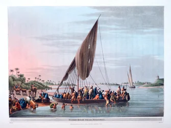 Ferry Boat Near Nedssili, 1801