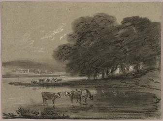 Landscape with Cows