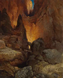 A Side Canyon, Grand Canyon of Arizona, 1915