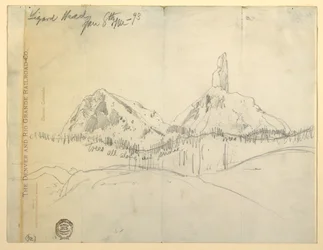 Drawing, Lizard Head, Colorado
