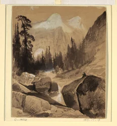 The North Dome, Yosemite, California, 1872