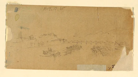 The Tetons, Shown from the Plain, August 28, 1879