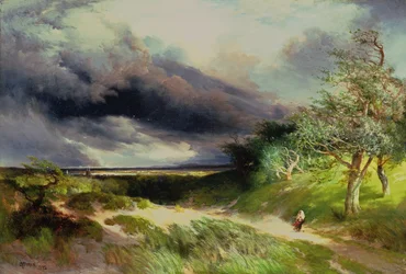 East Hampton, Long Island, Sand Dunes, 1892