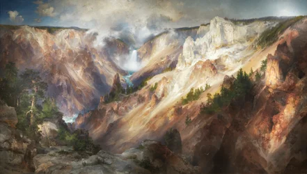The Grand Canyon of the Yellowstone