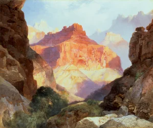 Under the Red Wall, Grand Canyon of Arizona