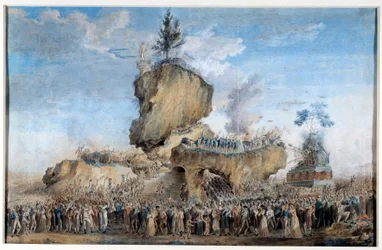 Feast of the Supreme Being on the Field of March in 1793