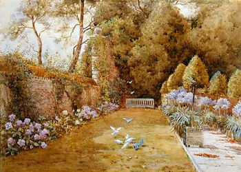 The Court Garden, Hinton