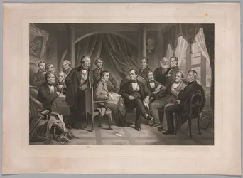 Washington Irving and His Literary Friends at Sunnyside