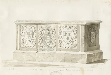 Tomb in Biddulph Church - William Bowyer
