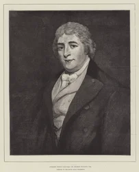 Charles Dibdin, Portrait in the Royal Naval Exhibition