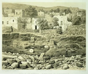View of Excavation, from 