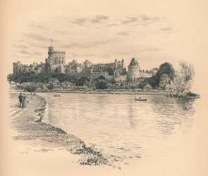 Windsor Castle From The River