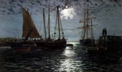 A Moonlit Harbour
