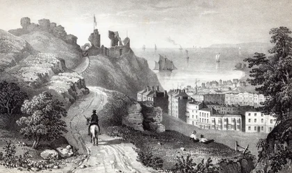 Hastings Castle from the Revd W. Wallinger