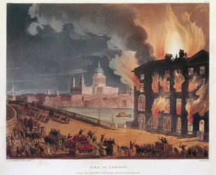 Fire in London