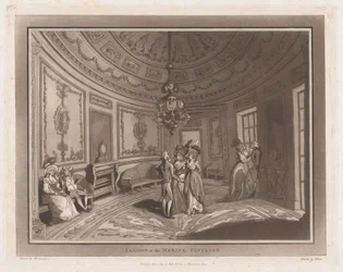 Saloon at the Marine Pavillion, An Excursion to Brighthelmstone, June 1, 1790