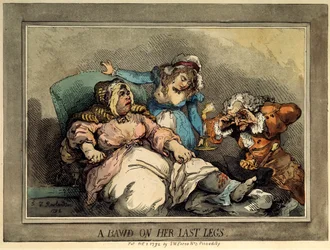 A Bawd on Her Last Legs, 1792