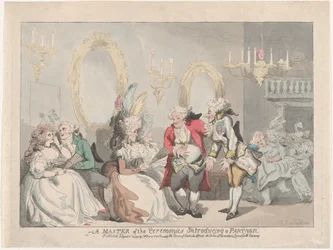 A Master of the Ceremonies Introducing a Partner, November 24, 1795