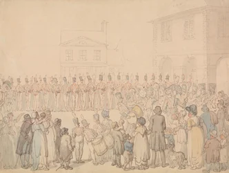A Review of the Northampton Militia at Brackley