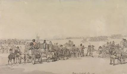 A Review on Blackheath, May 1785