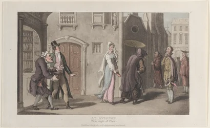 At Avignon, First Sight of Clara, from Journal of Sentimental Travels, December 1, 1817